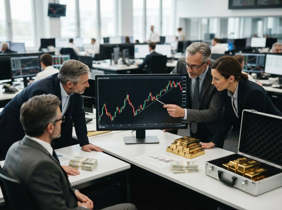 Central Banks Plan Dollar Sales, Gold Purchases