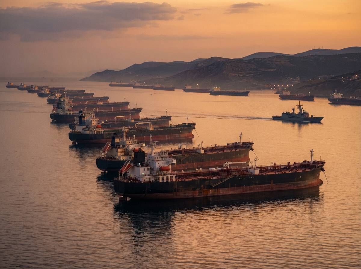 Strait of Hormuz Oil Flows Drop as War Resumes